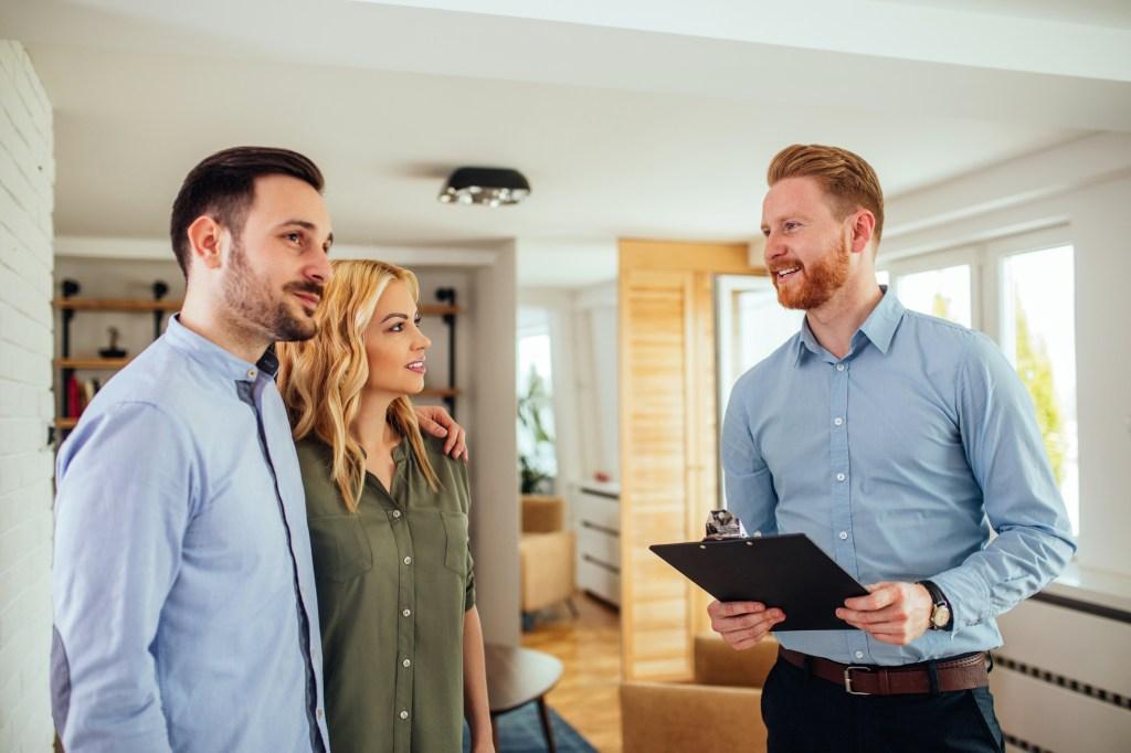Tenants being welcomed into their home